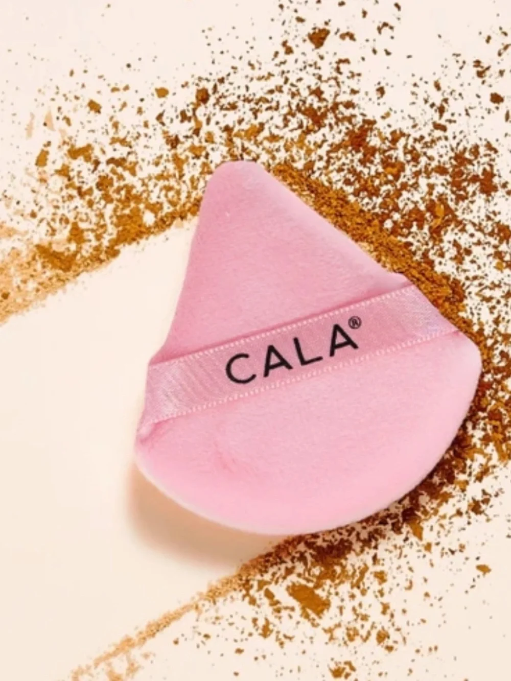 ✨ CALA Velvet Powder Puffs – 12-Piece Set – Nude/Pink/Purple – NEW